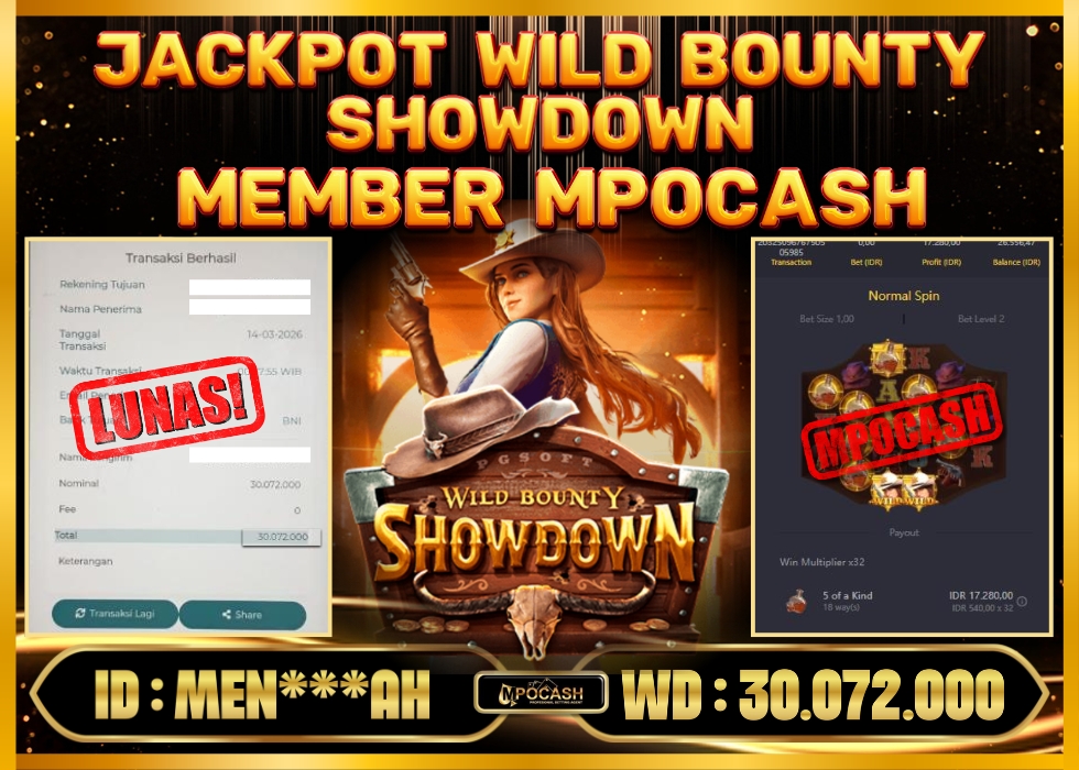 MPOCASH JACKPOT WILD BOUNTY SHOWDOWN